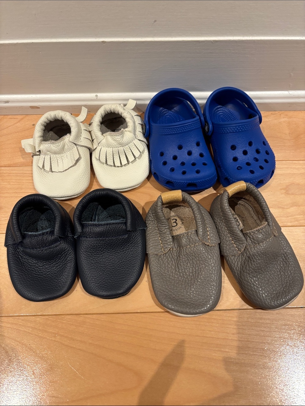 Perfect condition Bundle of size 3 baby shoes